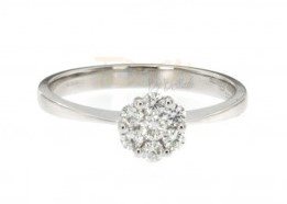 Ringe Giorgio Visconti Dame in Weißgold Diamante 0.22 Ct ABX12293-16 - ABX12293-16